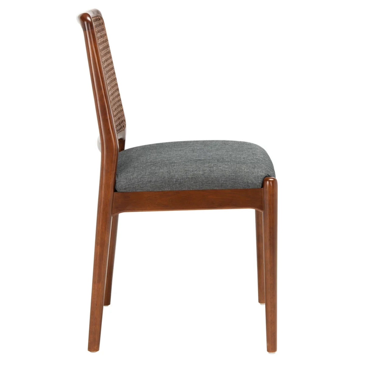Brown Rattan Dining Chair Set of 2 O8453