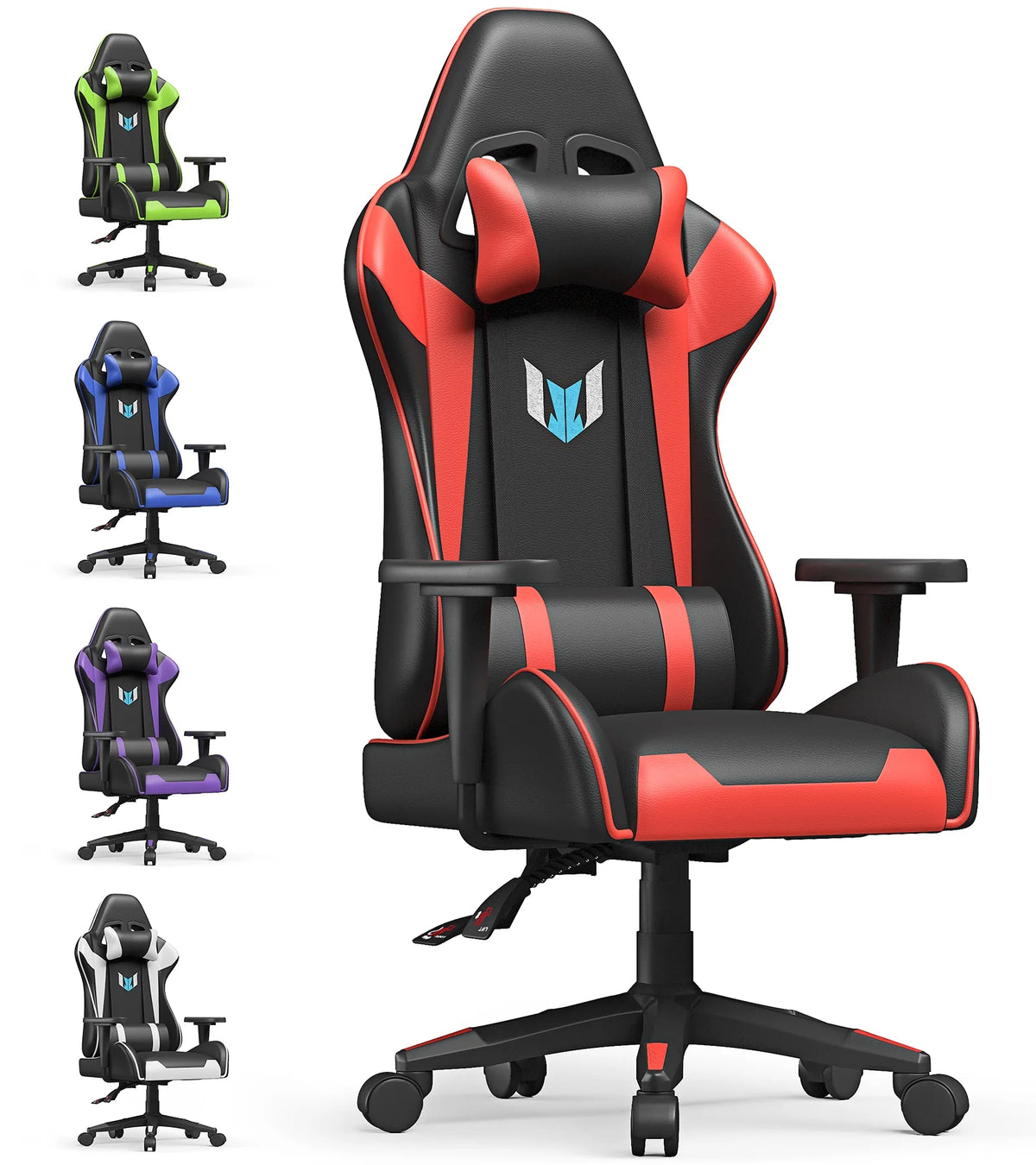 Red Ergonomic High Back PU Leather Gaming Chair G7712