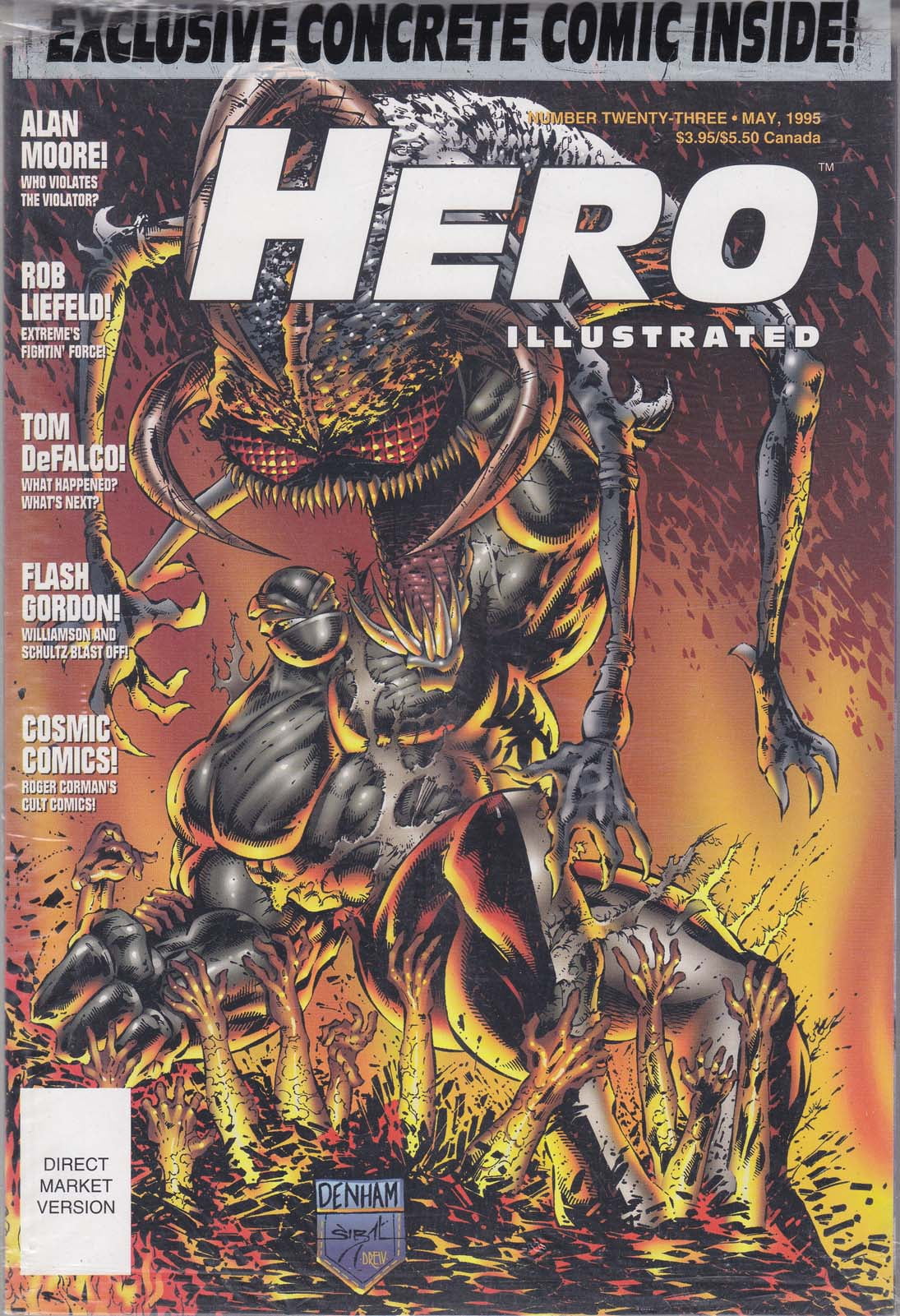 Warrior Comic Book K7902