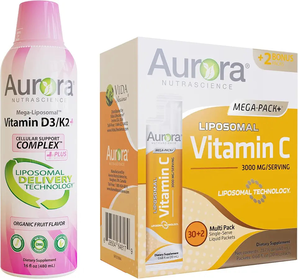 Liposomal Vitamin C 3,000 mg with D3/K2 T7447