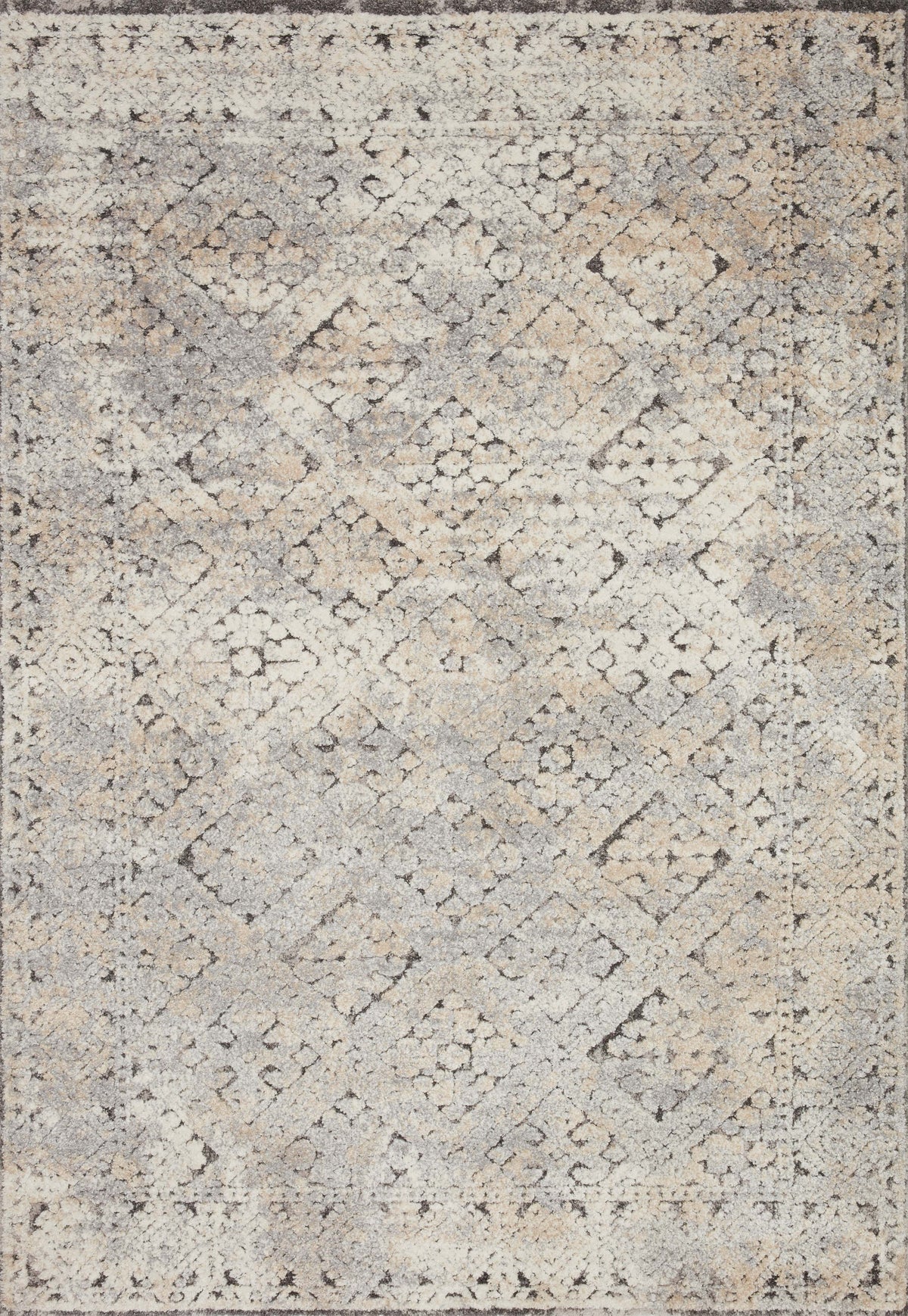 Grey Sand 9'6 x 13' Rug B777