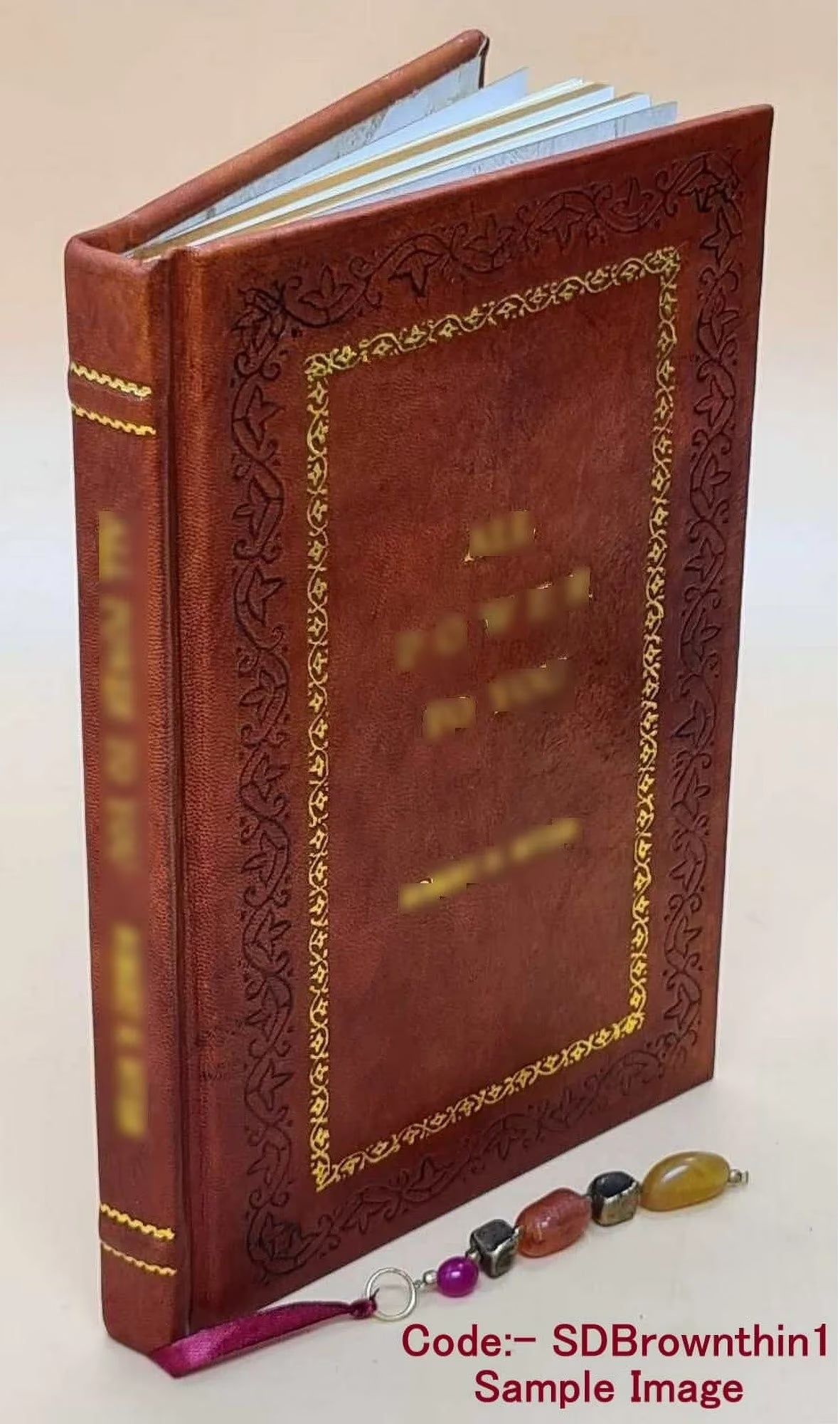 Premium Leather Bound Book V524