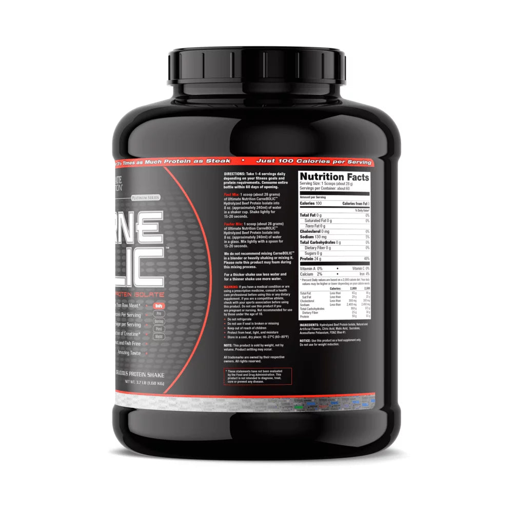 Hydrolyzed Beef Isolate Protein Powder 60 Servings W75824