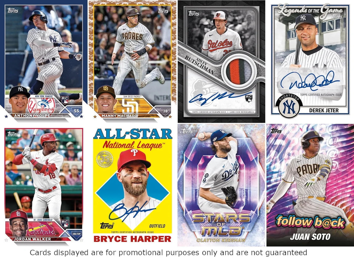 MLB Baseball Trading Cards Monster Box K28027