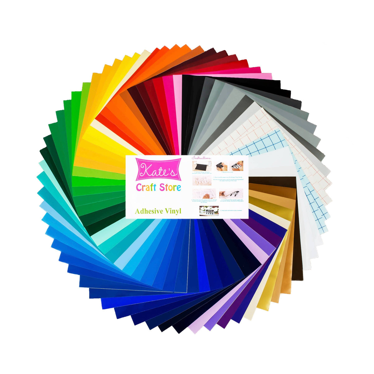 Oracal 651 Permanent Outdoor Adhesive Vinyl Sampler Pack A4504