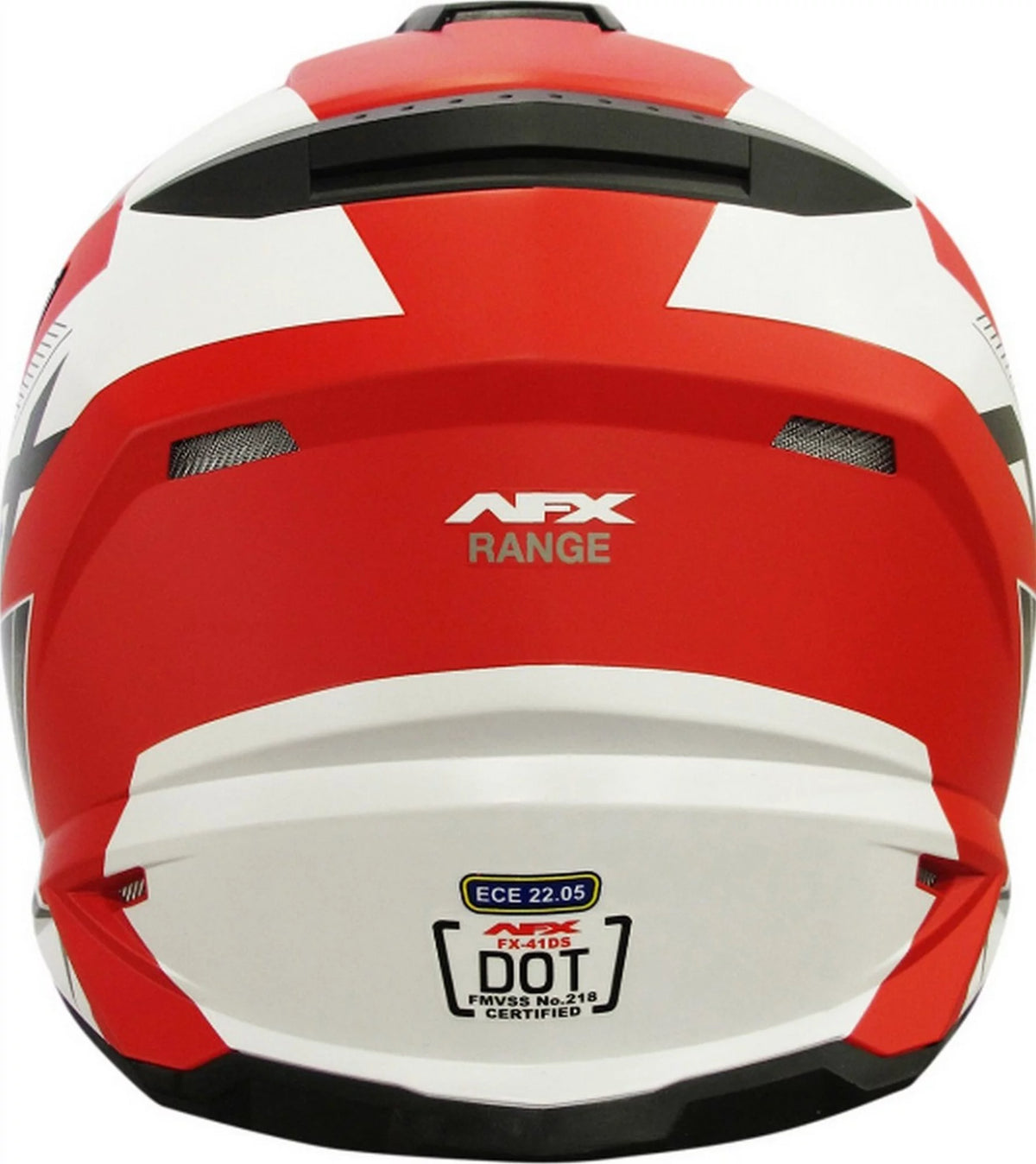 Matte Red Dual Sport Motorcycle Helmet O376246