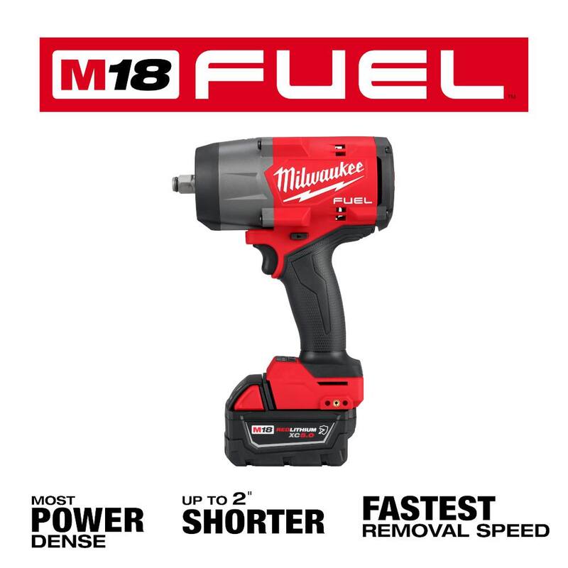 18V Lithium-Ion Brushless Cordless 1/2 in. Impact Wrench Kit F623