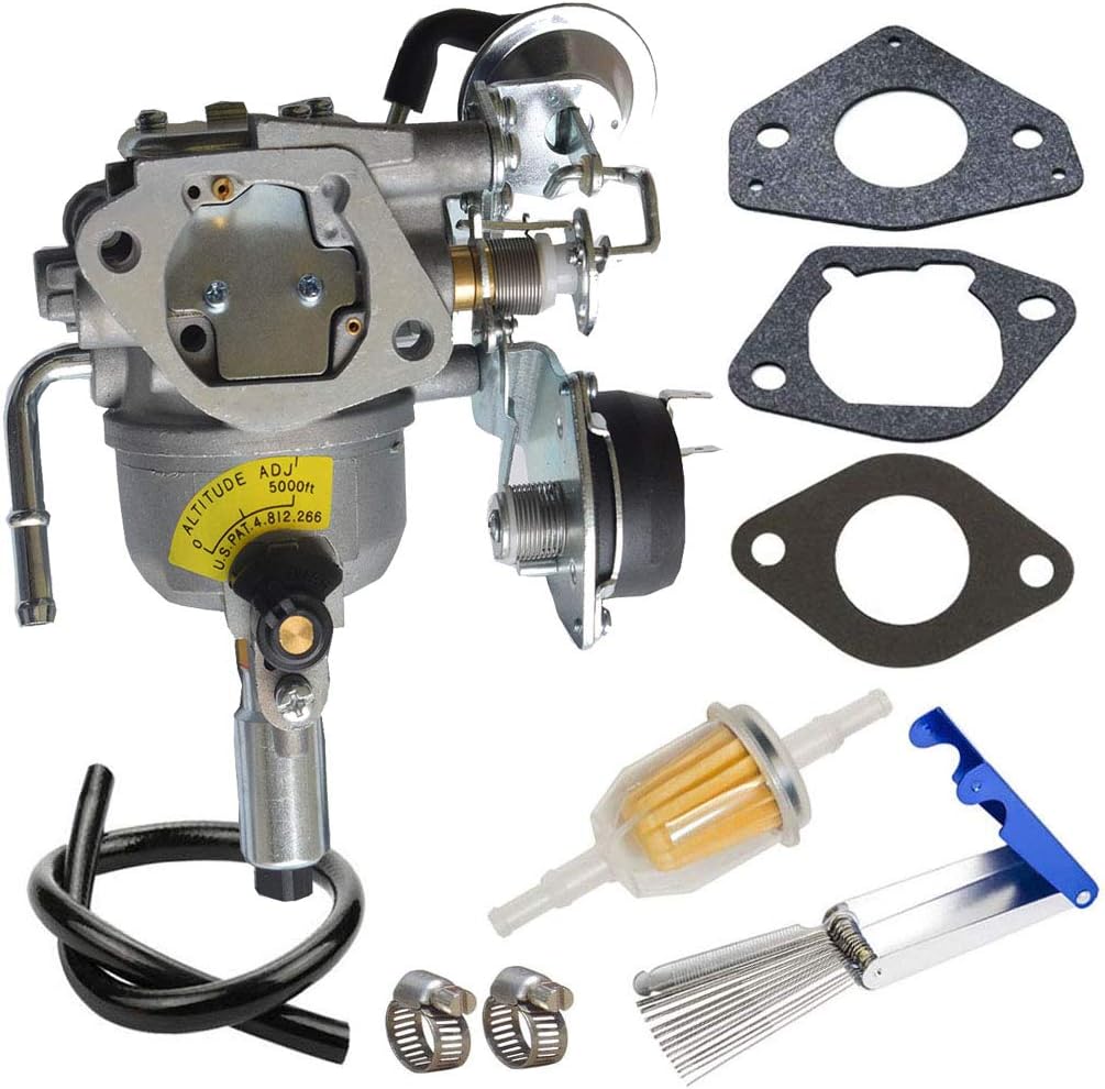 Carburetor with Mounting Gaskets Cleaner Tool Kit Fuel Filter Pack of 2 O292
