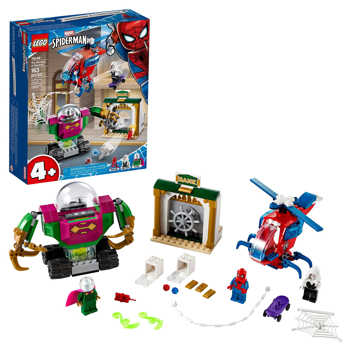 LEGO Marvel Superhero Building Toy 163 Pieces L11360
