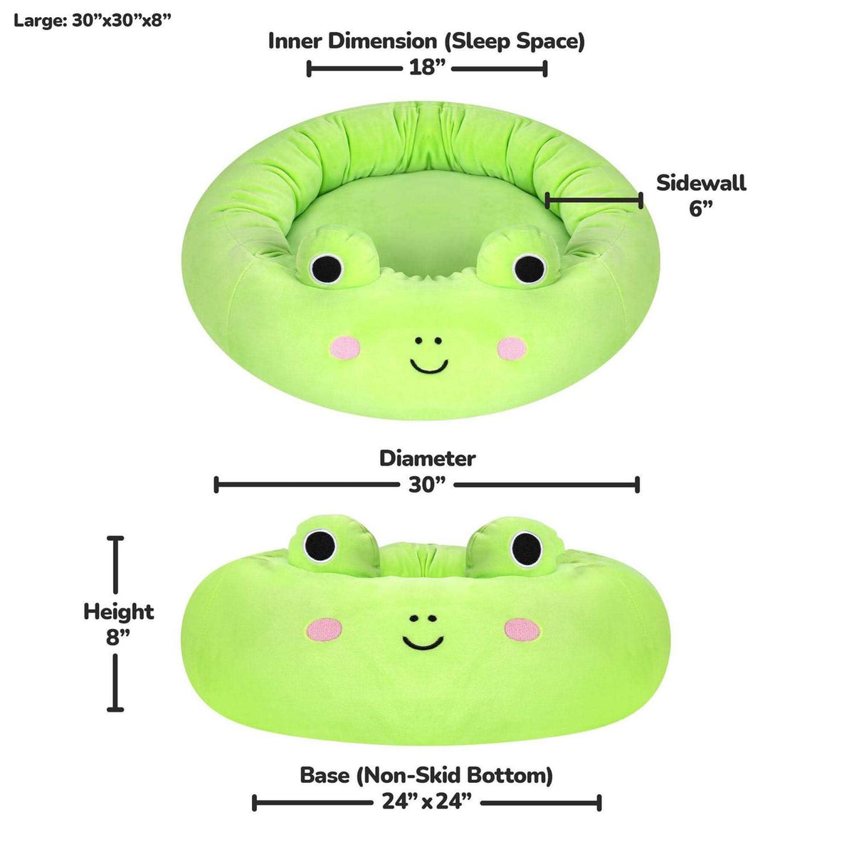 Frog Pet Bed Q8083