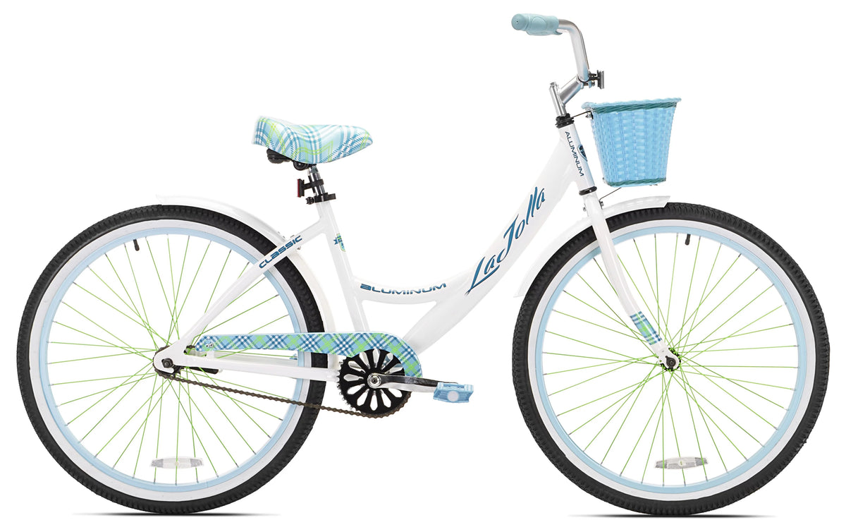 White Cruiser Bike Q178