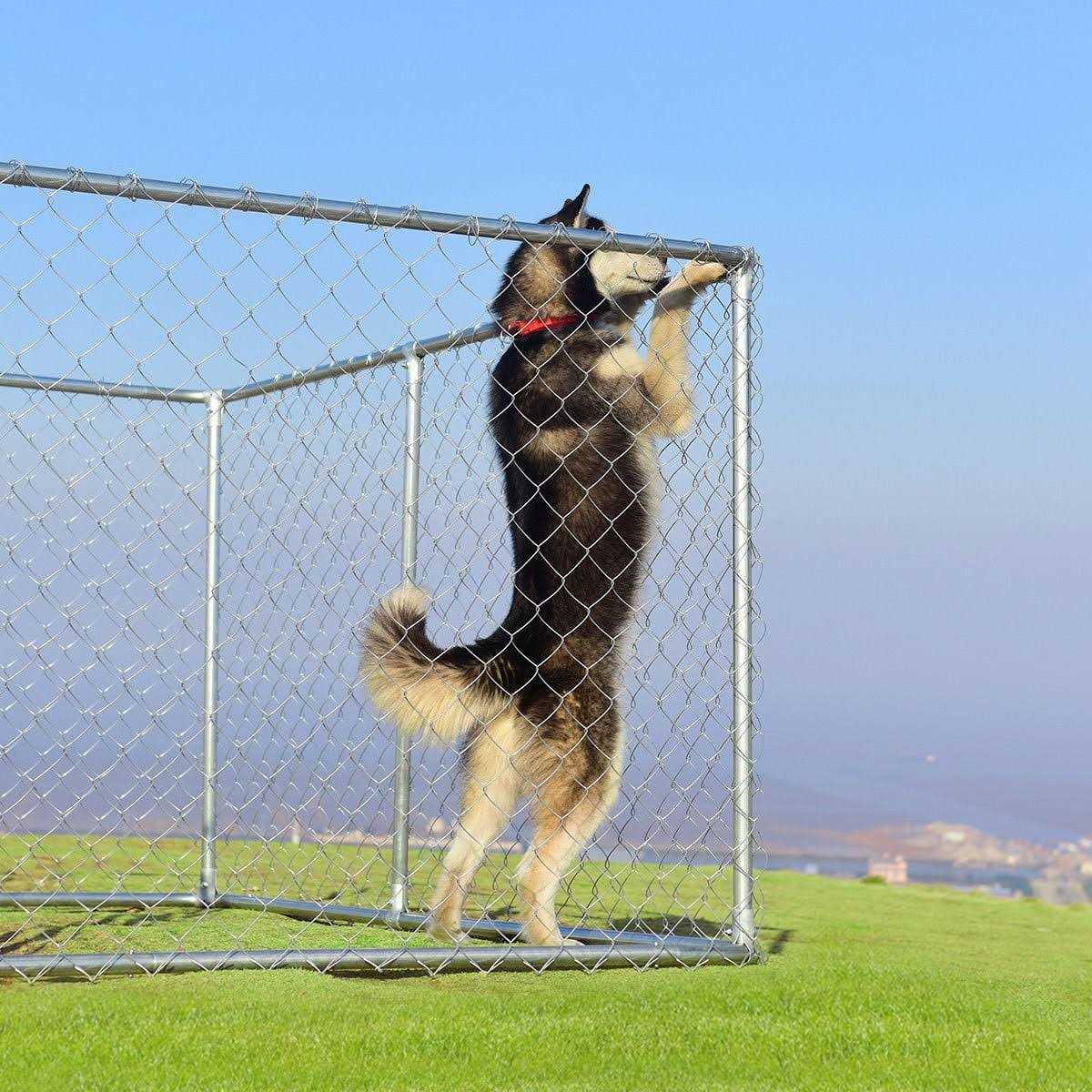 Large Pet Dog Kennel Cage 7.5' x 7.5' Playpen G4344