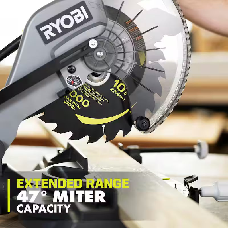 10 in. Corded Sliding Compound Miter Saw with Blade K8714