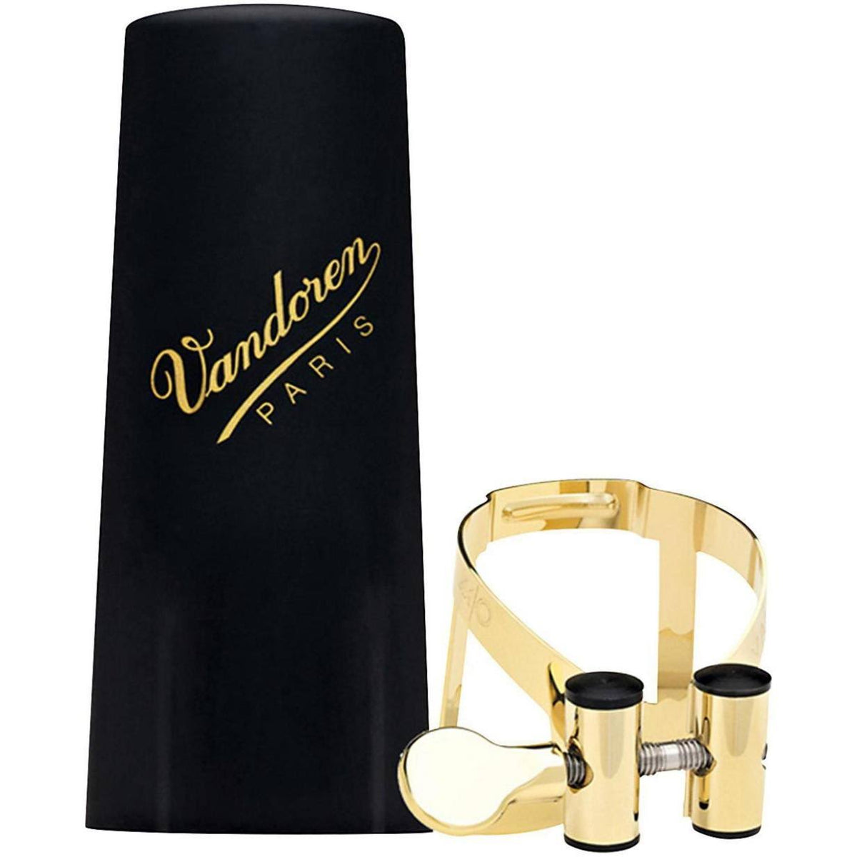 Gold-Plated Alto Saxophone Ligature & Cap N291229