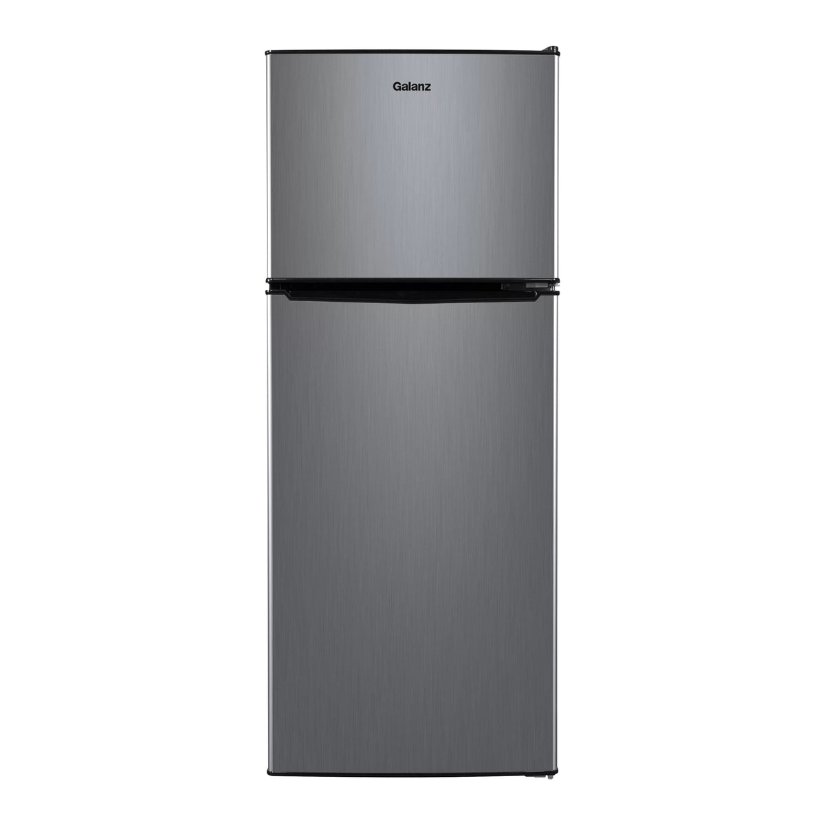 4.6 Cu ft Two Door Mini Refrigerator with Freezer, Stainless Steel V5692