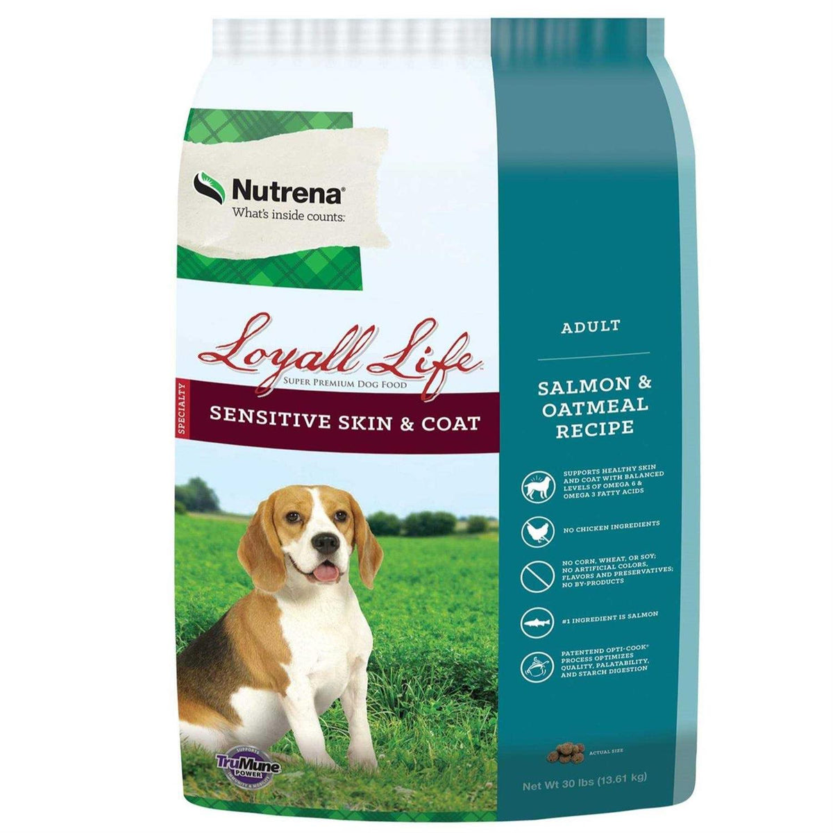 30 lb Sensitive Skin & Coat Salmon & Oatmeal Dog Food G20062
