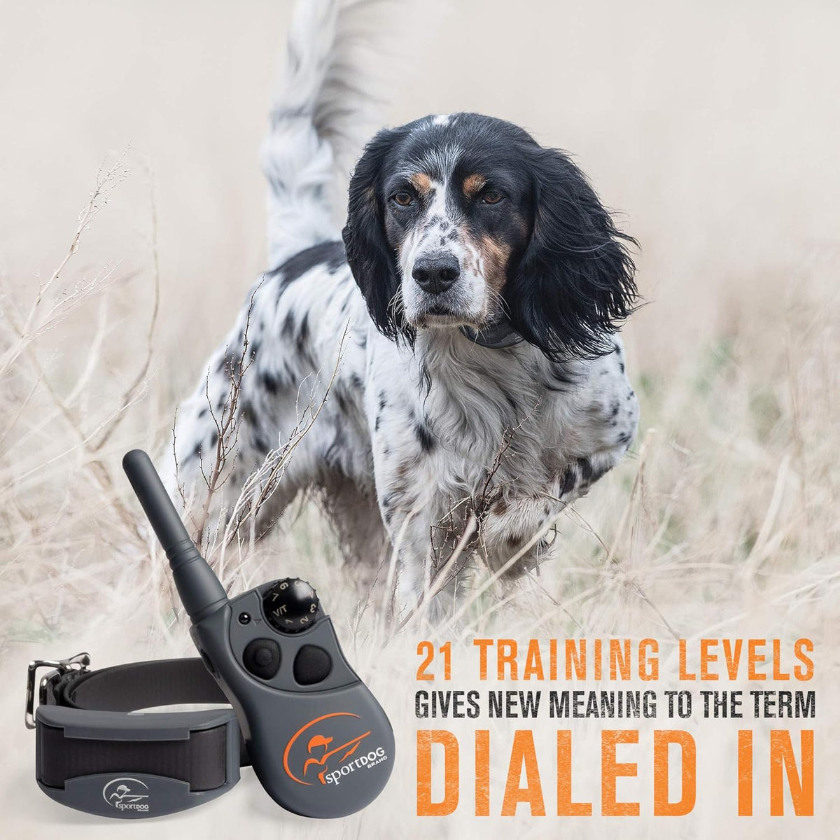 Electronic Dog Training Collar with Remote, 500 Yard Range, Waterproof, Rechargeable G52435