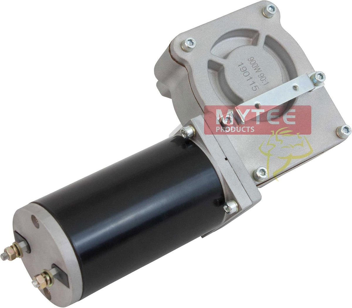 900W 90:1 Tarp Motor for Dump Truck Tarp Systems with Chrome Cover 12VDC D977