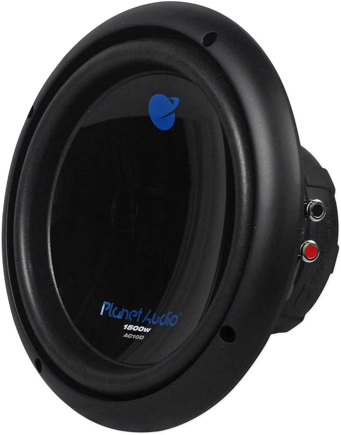10 Inch 3000 Watt 4 Ohm Dual Voice Coil Car Audio Subwoofers, Black, Pair N469