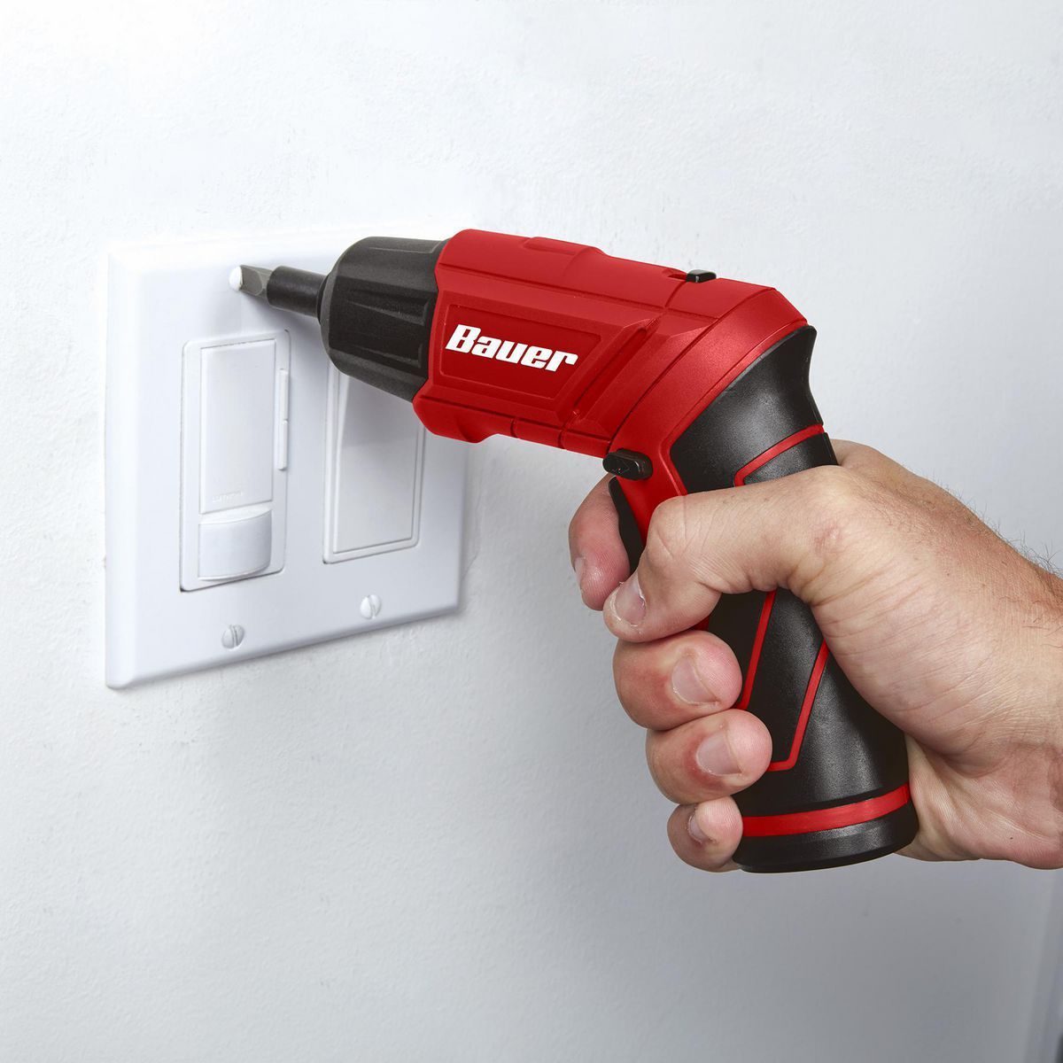4V Cordless 1/4 in. Screwdriver with Flashlight A30899