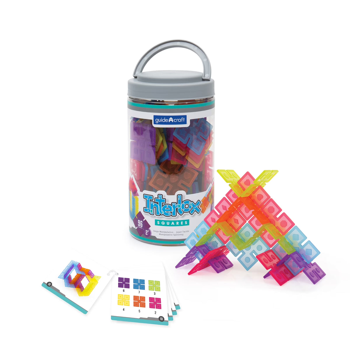 96 Piece Interlocking Construction Toy A983824