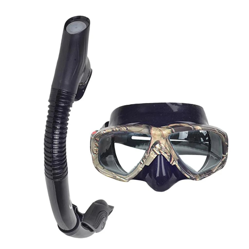 Silicone Snorkel Set with Goggles and Mouthpiece B175245
