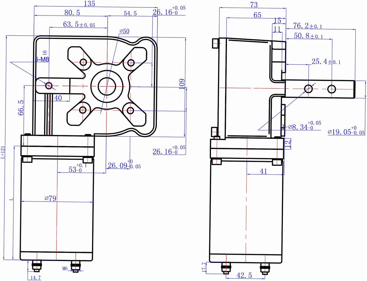 900W 90:1 Tarp Motor for Dump Truck Tarp Systems with Chrome Cover 12VDC D977