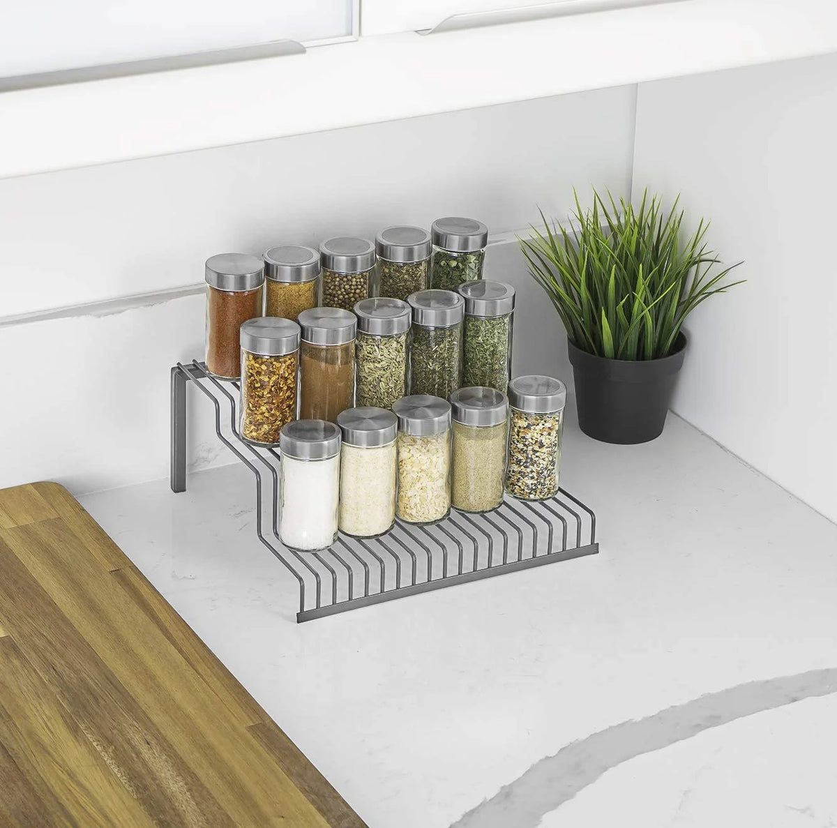 3-Tier Steel Wire Spice Rack Organizer O859181