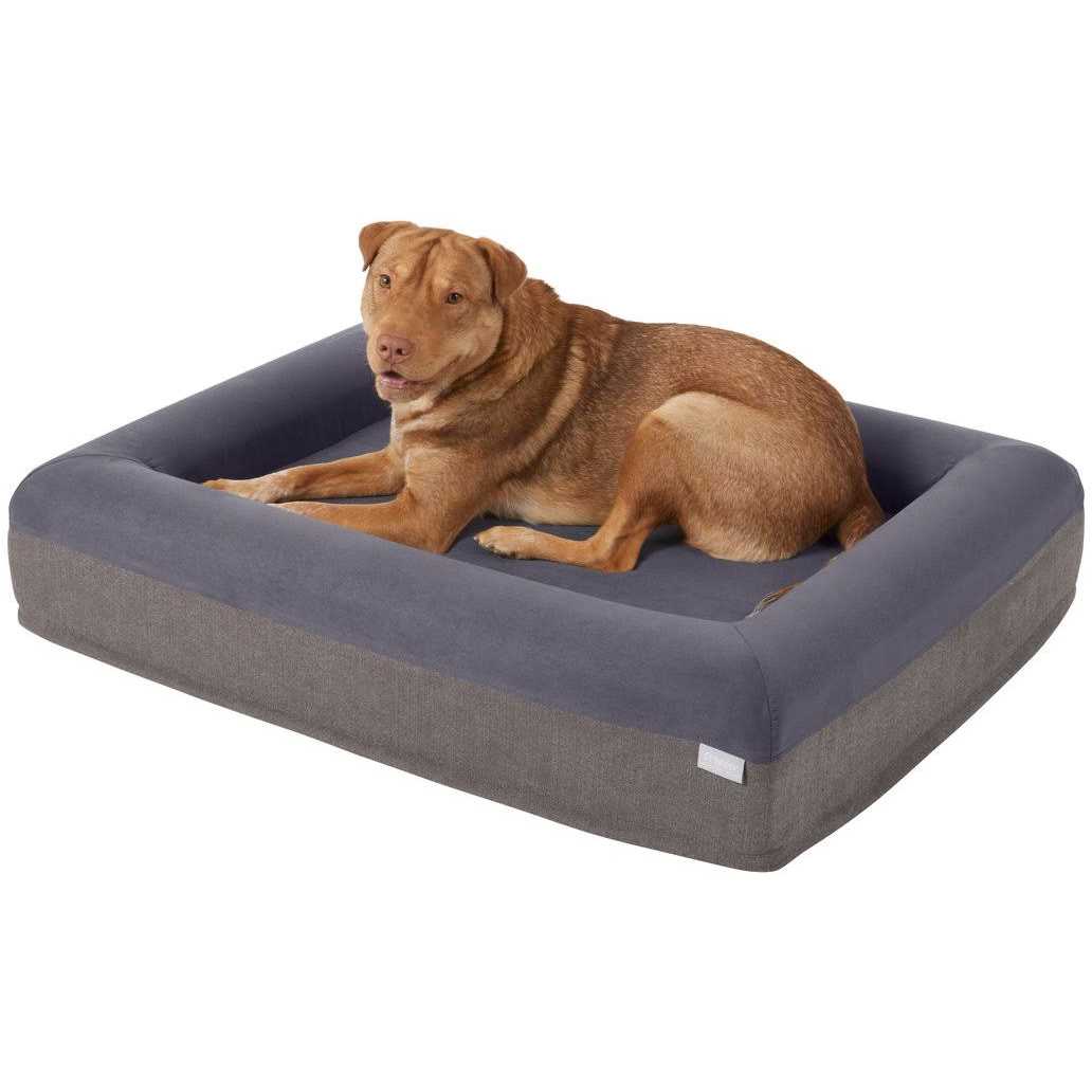 Orthopedic Rectangular Bolster Cat Dog Bed E89775