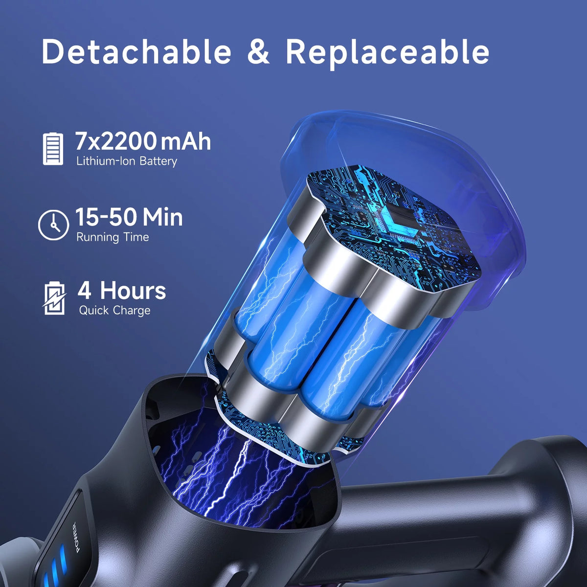 Cordless Stick Vacuum Cleaner Lightweight G950544
